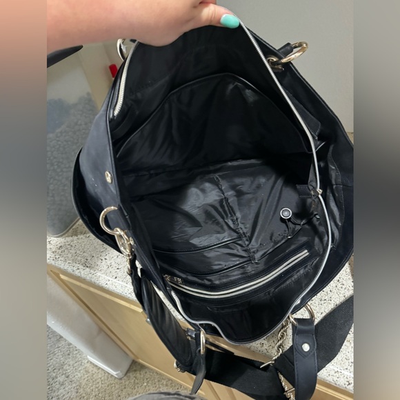 BEIS Diaper Tote with Trolley Sleeve and Chain Strap - Picture 3 of 10